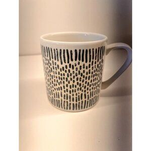 Churchill Queens Black & White Minimalist Sieni Venus Mugs (2) Made In England